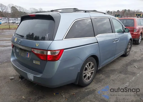 2012 Honda Odyssey Ex-L из США, поврежденный, VIN 5FNRL5H6XCB085794
